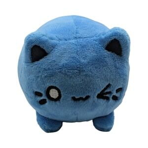 Aurora Tasty Peach Marble Soda Meowchi Cat 7" Plush EUC